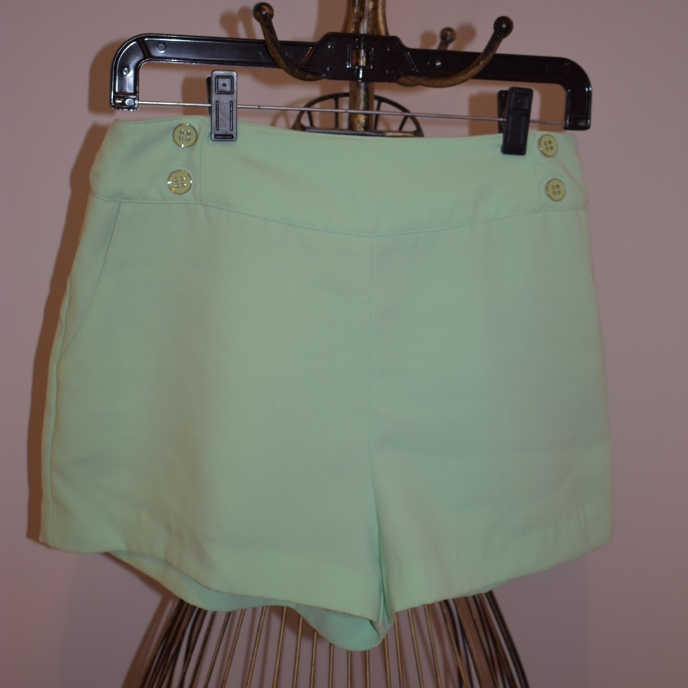Mint Green Shorts